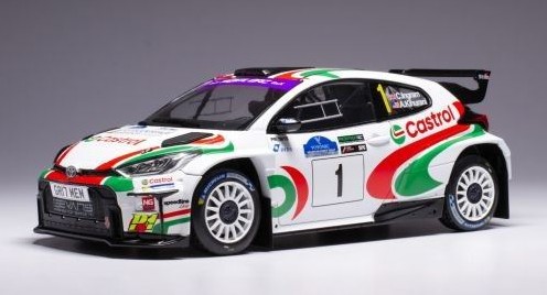 Toyota GR Yaris Rally2 No.1 Voyonic Grampian Forest Rally 2024 Ingram/Kihurani - 1:18  Toyota GR Yaris Rally2 No.1 Voyonic Grampian Forest Rally 2024 Ingram/Kihurani - 1:18